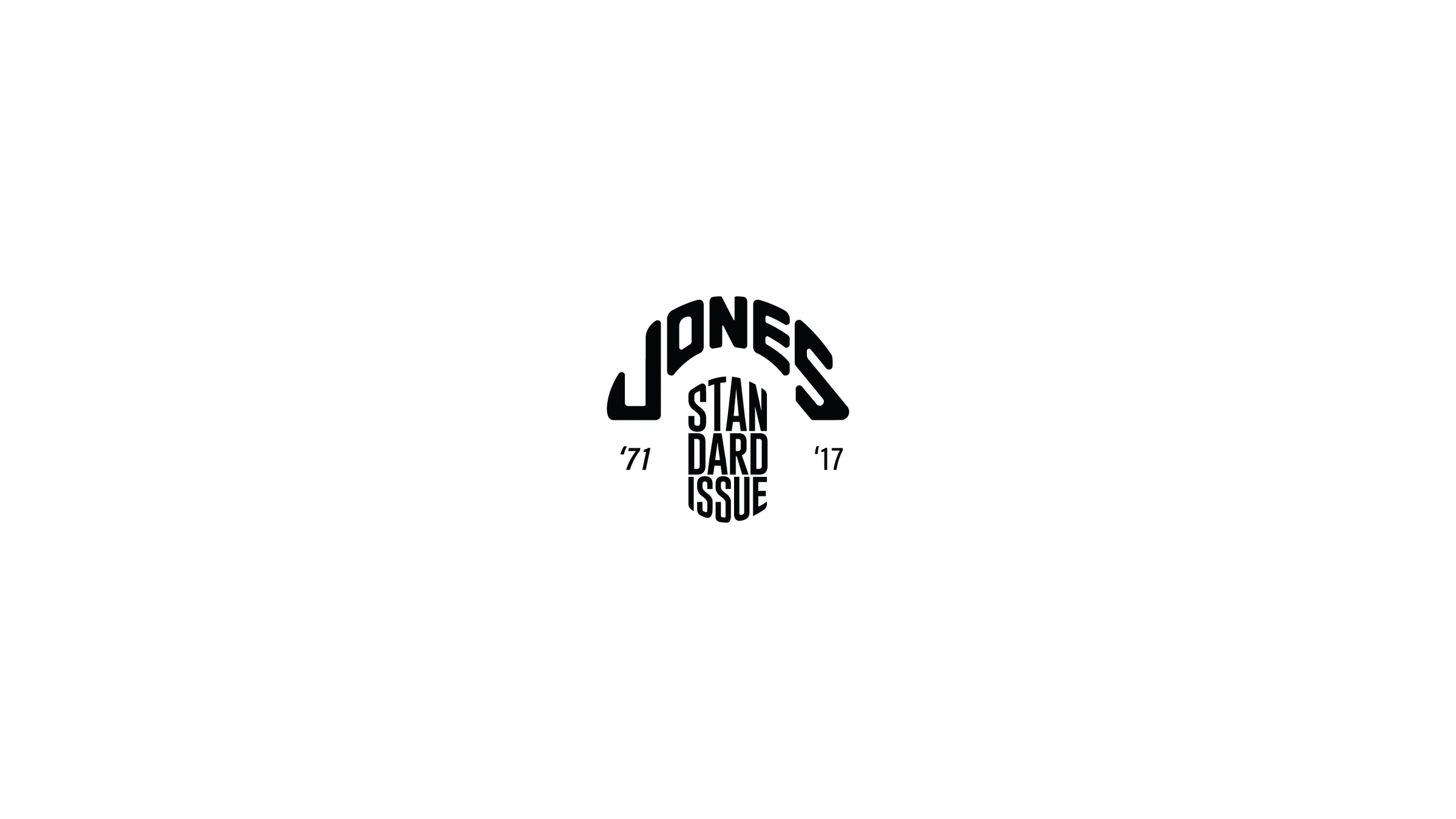 Jones X Standard Issue