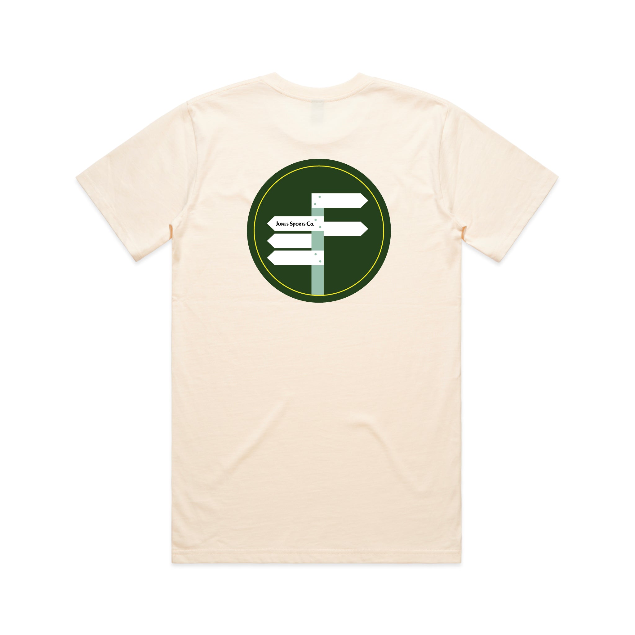 Early April Mapquest Tee Shirt - Le Creme – Jones Golf Bags