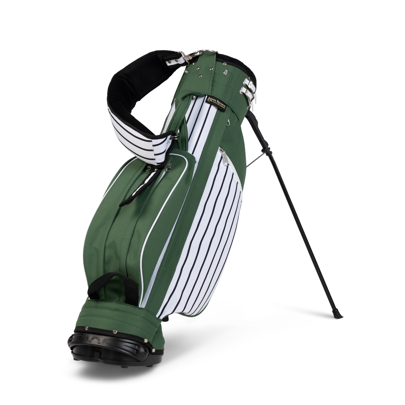 Classic Stand Bag - Green Pinstripe