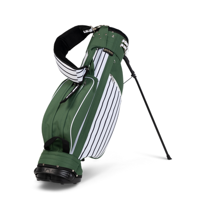 Classic Stand Bag - Green Pinstripe