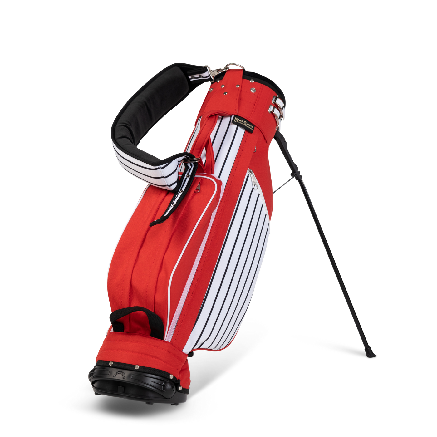 Classic Stand Bag - Red Pinstripe