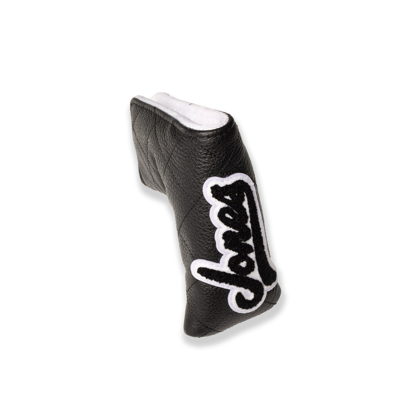 Script Jones Patch Blade Putter Cover - Black