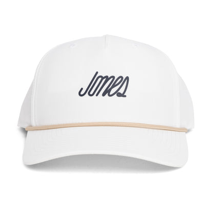 First Class Rope Hat - White/Field Khaki