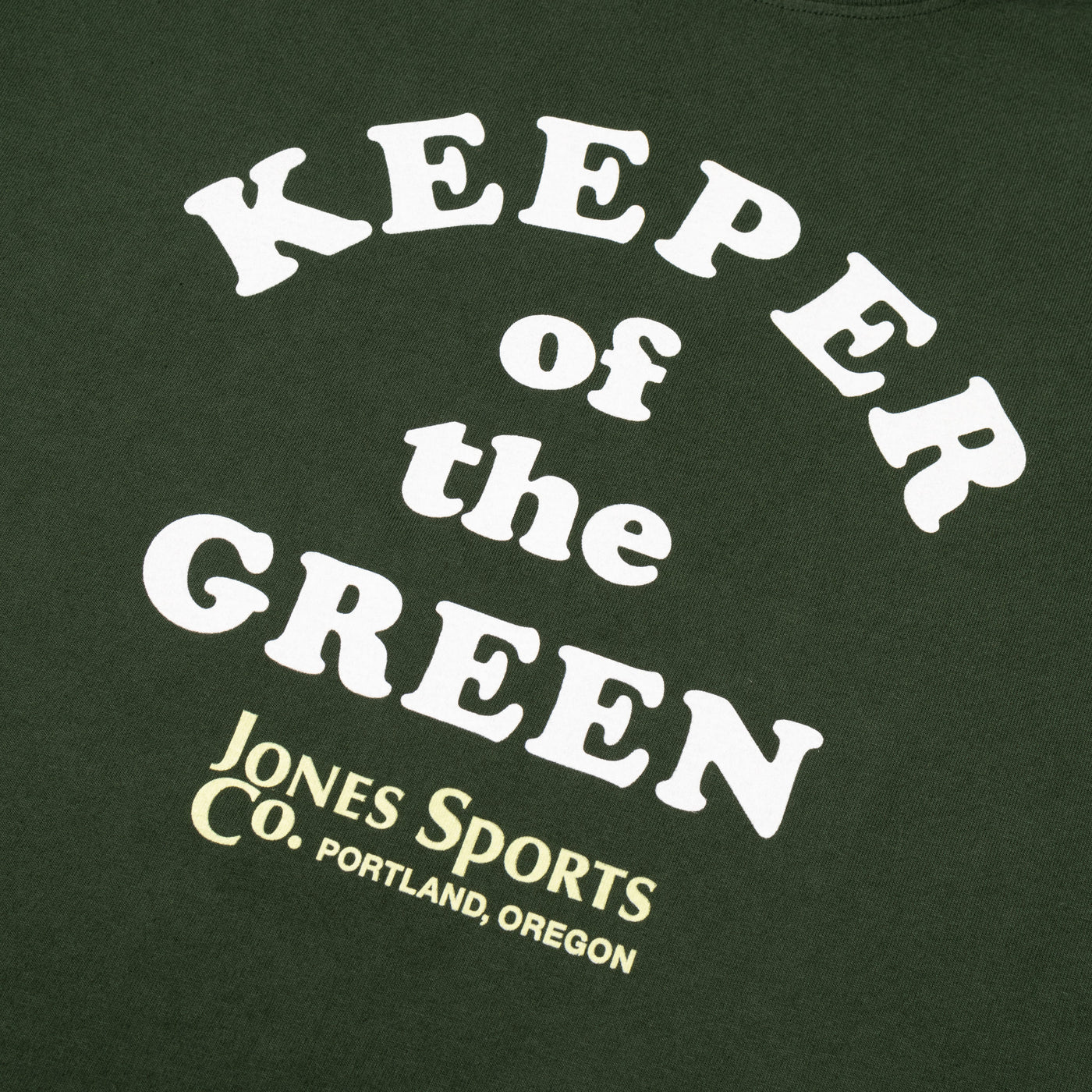 Keeper Of The Green Tee Shirt - Hunter Green