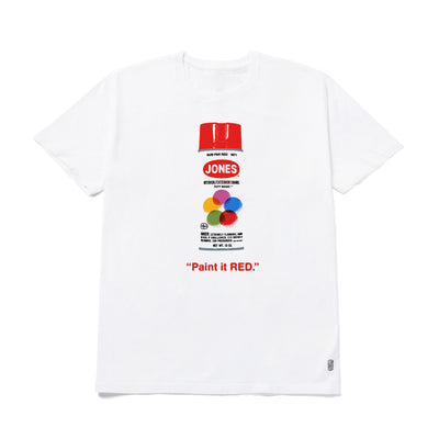 Paint It Red Tee Shirt - White