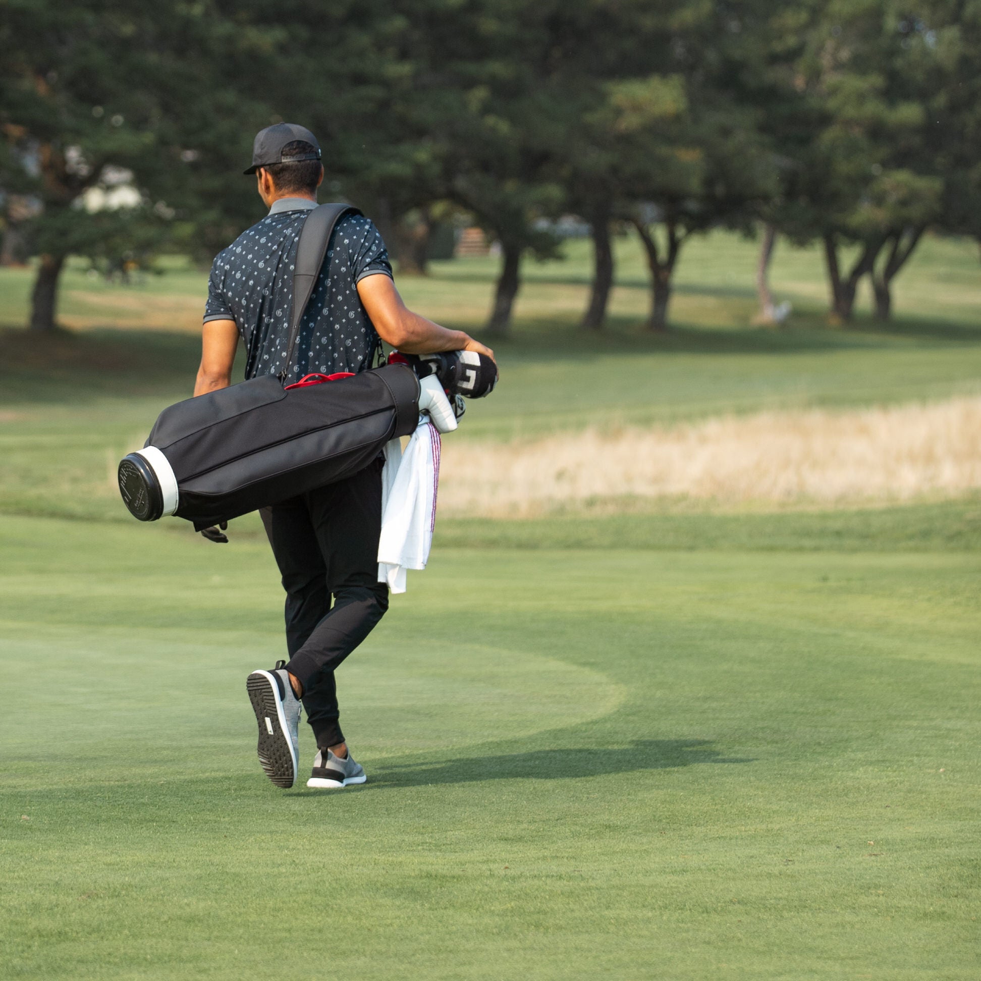 Jones Staff Bag - Charcoal – Jones Golf Bags