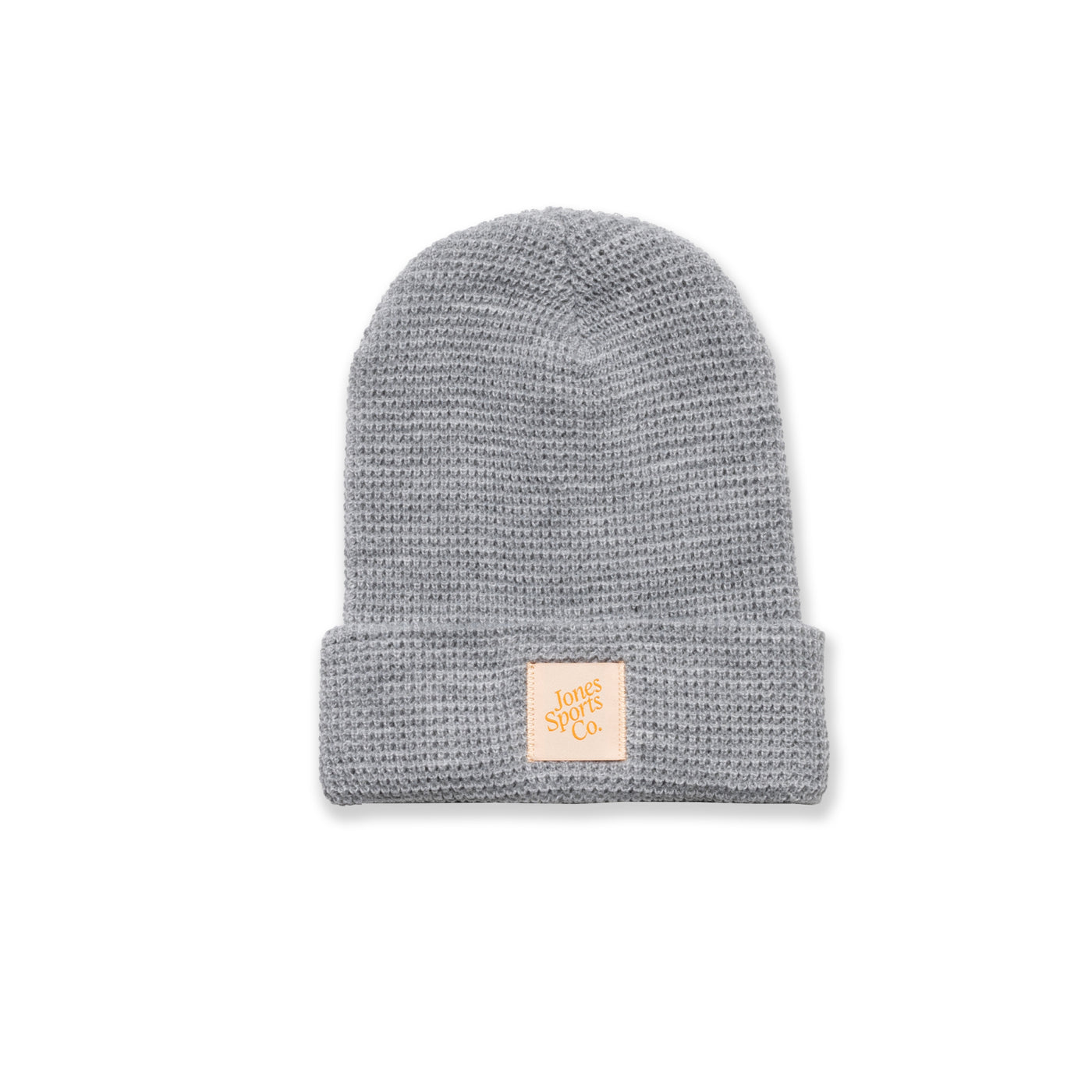 JSC Patch Knit Beanie - Heather Gray