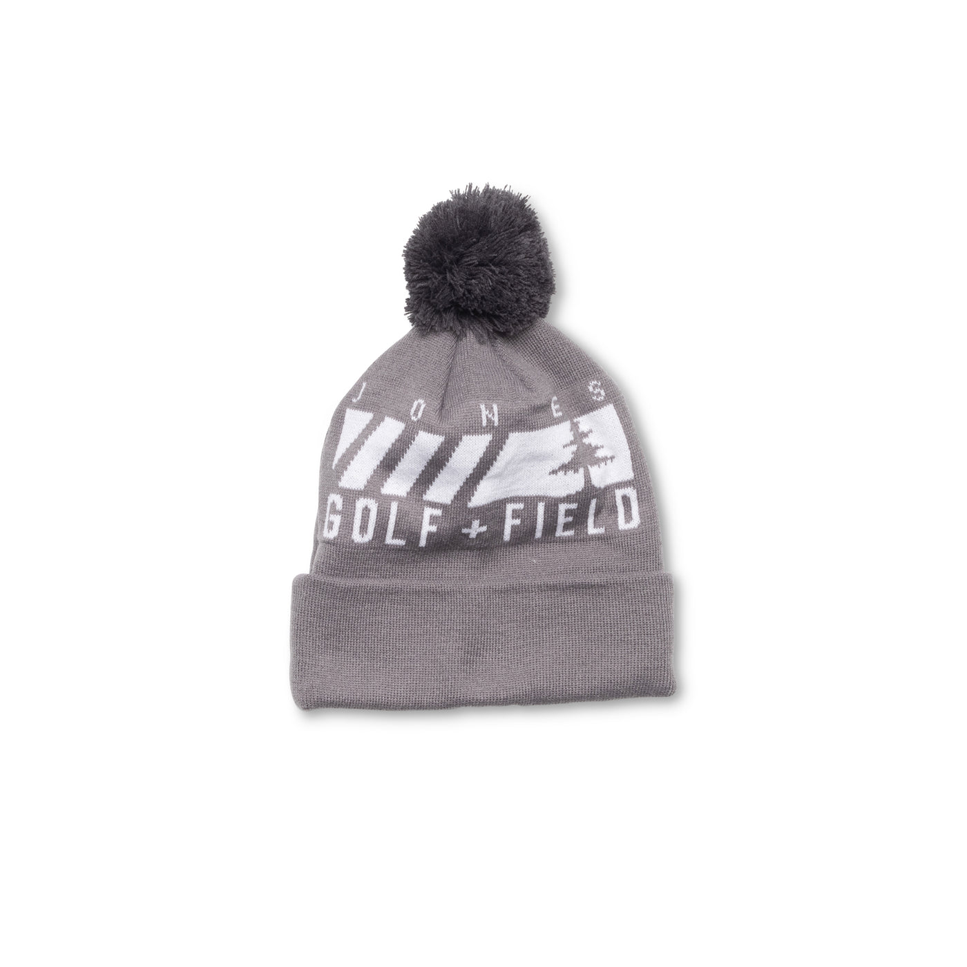 Golf + Field Pom Beanie - Gray