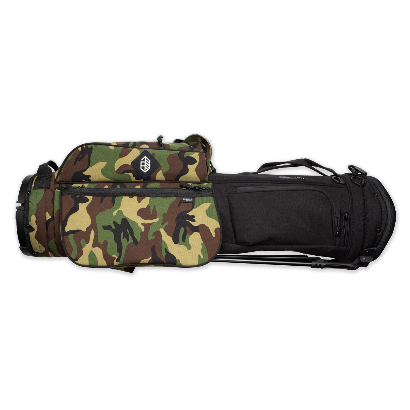 Rover Stand Bag - Black/Cordura Camo