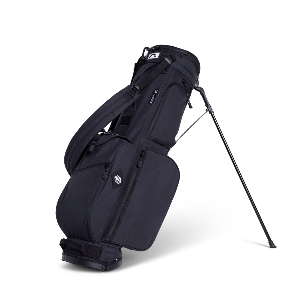 Rover Stand Bag - Jet Black – Jones Golf Bags