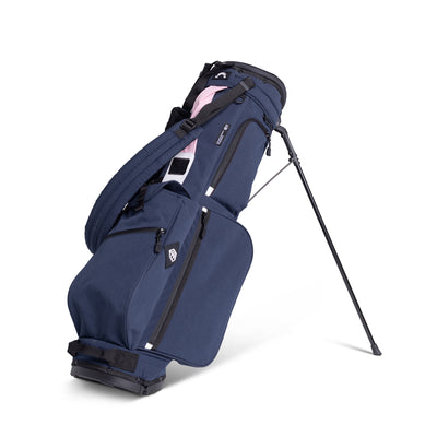 Rover Stand Bag - Navy/Pink