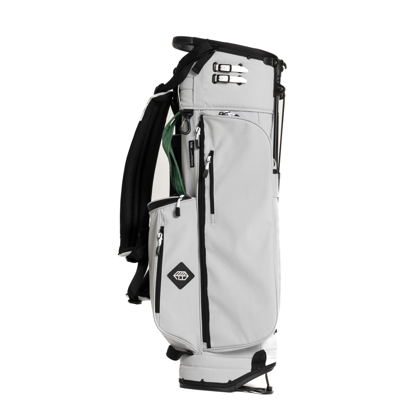 Trouper 3.0 - Moon Gray/Fern – Jones Golf Bags