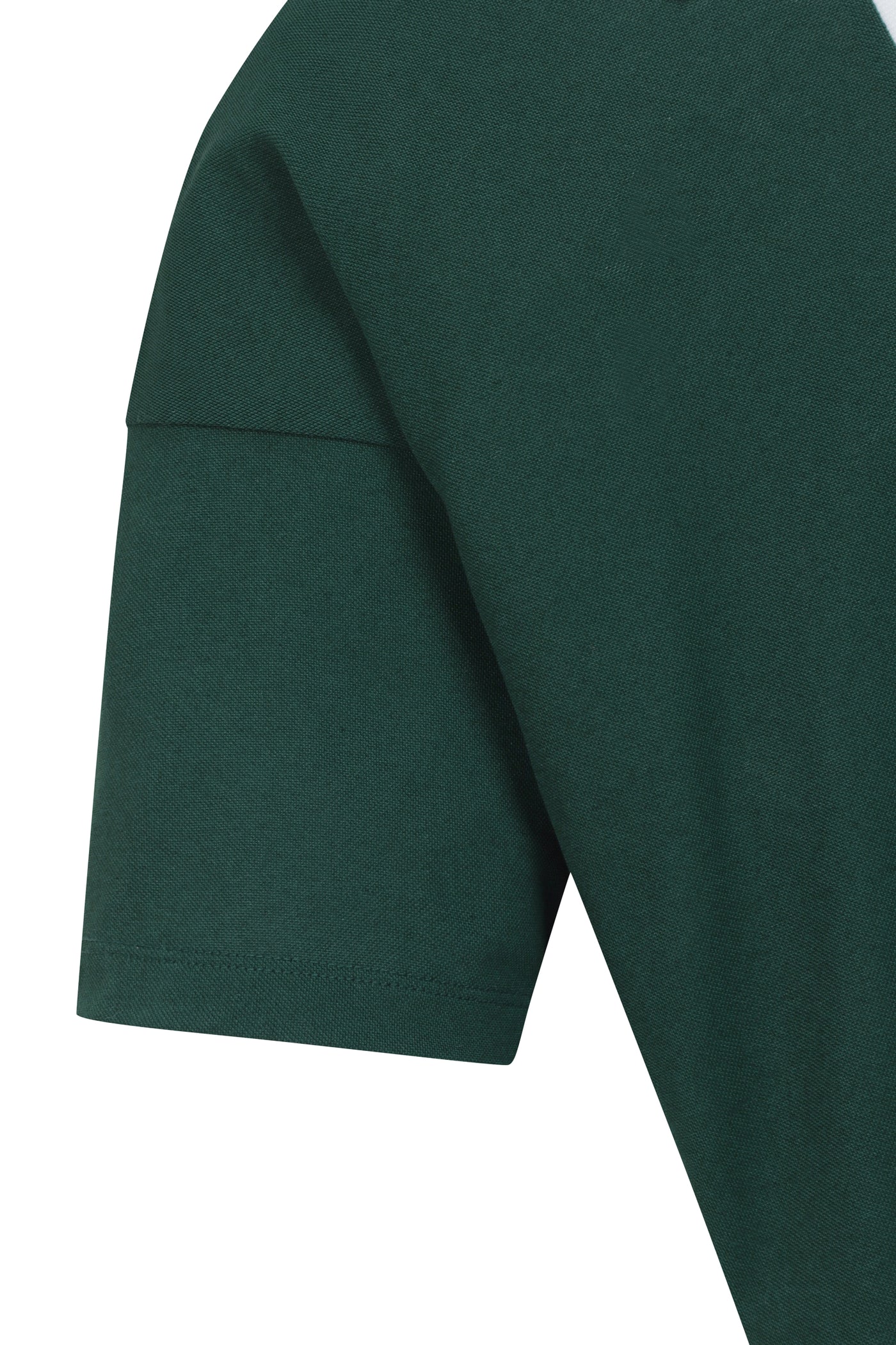 Jones x WAAC Women's Knit Rib Polo - Green