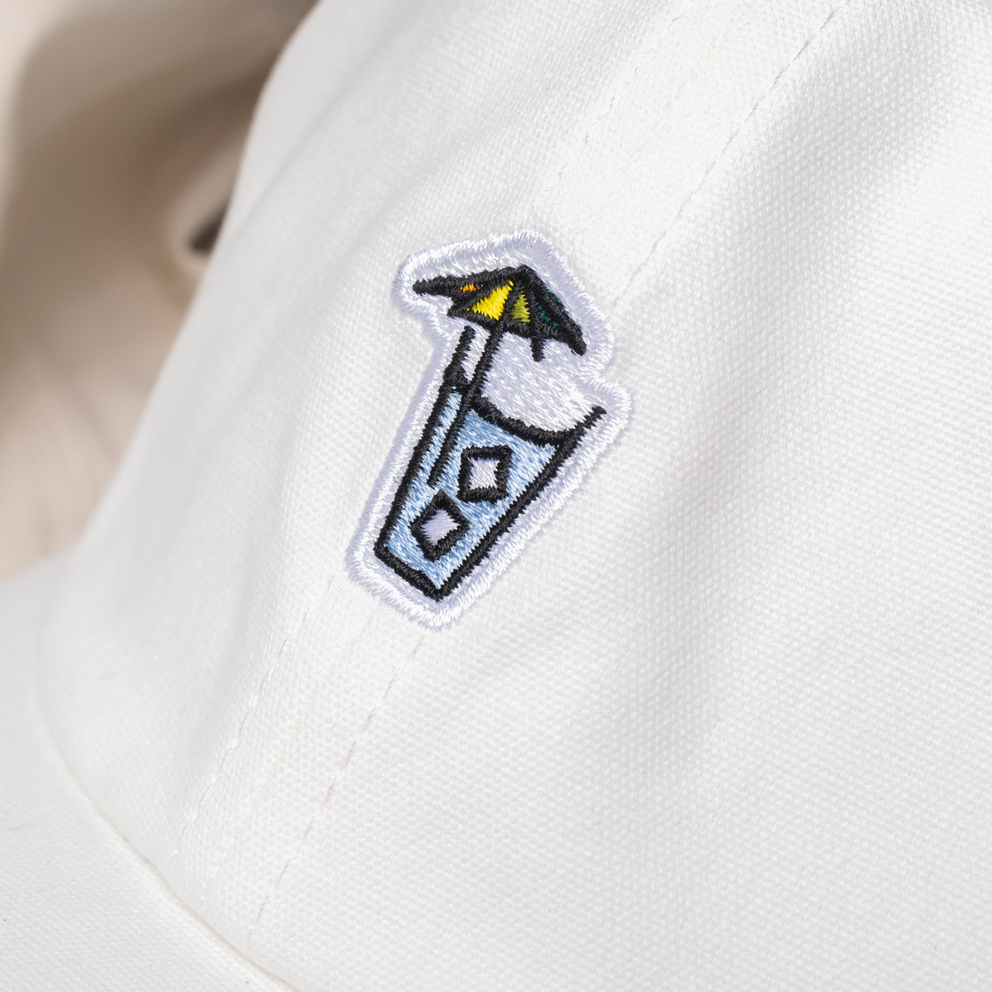 Cocktails Dad Hat - White