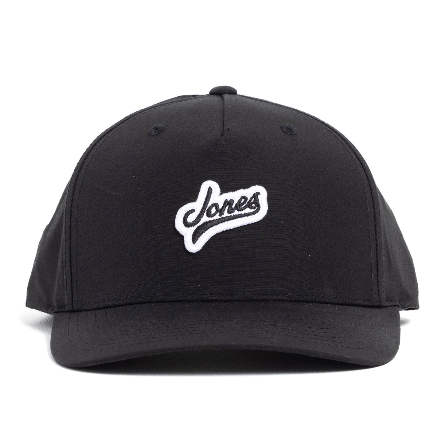 Jones Script Athletic Hat - Black