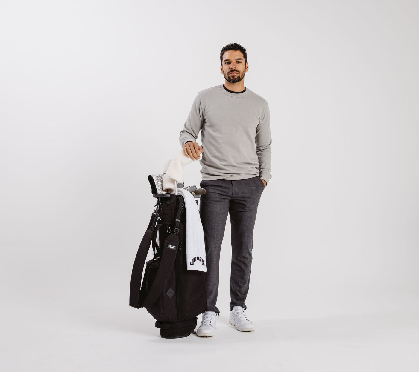 Trouper R - Black – Jones Golf Bags