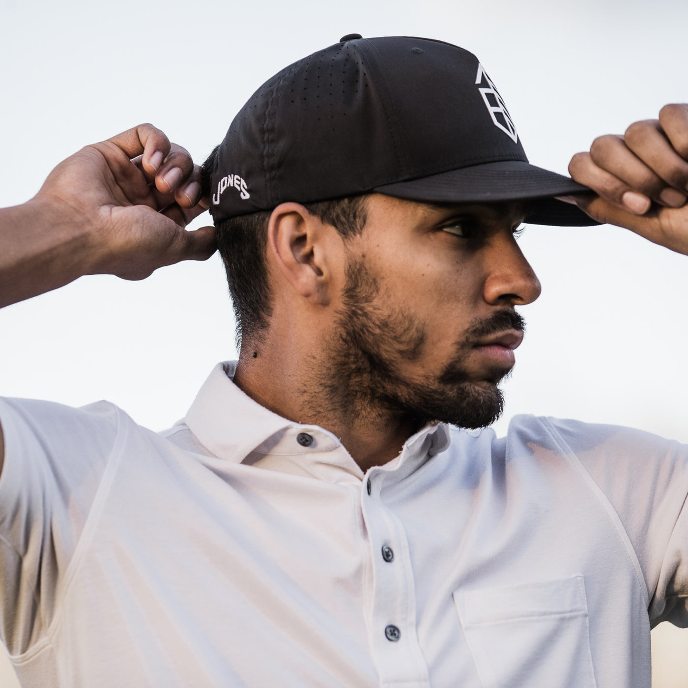 Athletic Utility Snapback Curved - Black